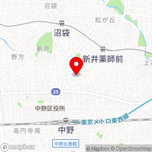 三井のリパーク 中野新井1丁目第2の地図