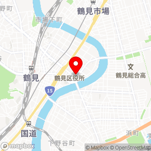 ピエロ 鶴見中央店の地図