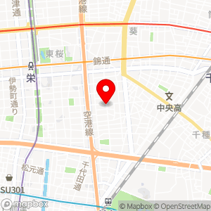 ファミリーマート 新栄一丁目店の地図
