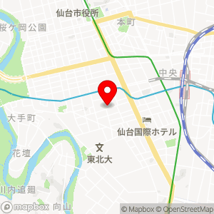 ローソン 仙台南町通一番町店の地図