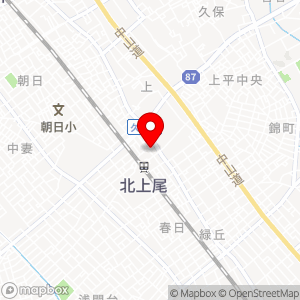 三井のリパーク 北上尾駅前第2の地図