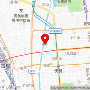 名鉄協商パーキング 五條橋南第2の地図