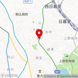 タイムズ 千駄木第3の地図