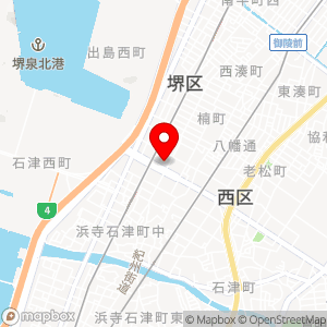 ローソン 堺浜寺石津中の地図