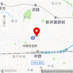 セブン-イレブン 新井中野通り店の地図