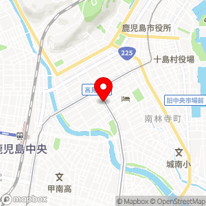 あなぶきパーク 西日本シティ銀行鹿児島支店601パーキングの地図