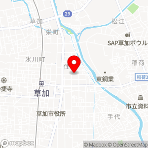 タイムズ 草加住吉第8の地図