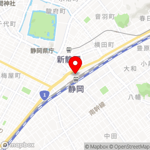 ナチュラルハウス 静岡パルシェ店の地図