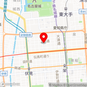 名鉄協商パーキング 魚ノ棚通本町の地図