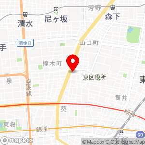 フルーツパーク 代官町の地図