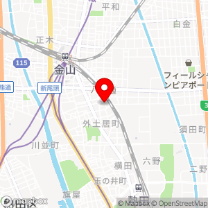 FK沢上2丁目駐車場の地図