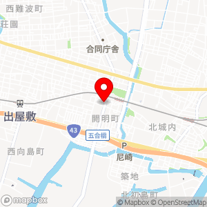 ローソン 尼崎駅前店の地図