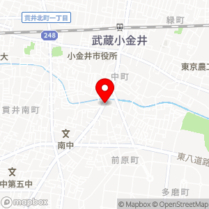 三井のリパーク 小金井前原町4丁目の地図
