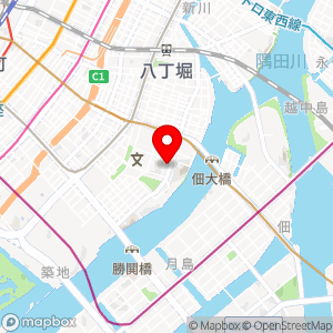 タイムズ 聖路加国際病院の地図
