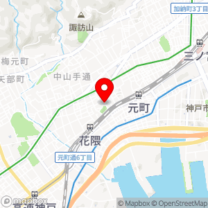 タイムズ 花隈公園前の地図