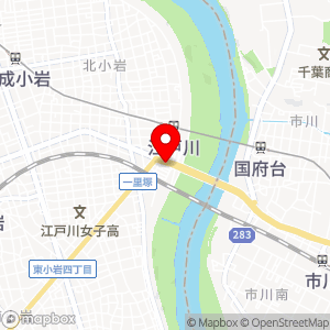 名鉄協商パーキング 江戸川北小岩の地図