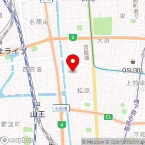 三井のリパーク 名古屋松原1丁目の地図