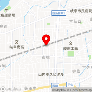 名鉄協商パーキング 西岐阜駅前第2の地図
