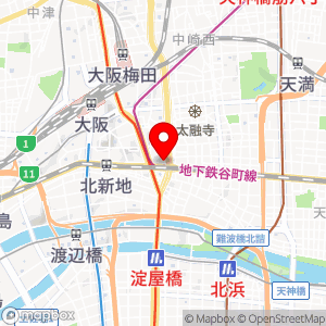 三井のリパーク お初天神第2の地図