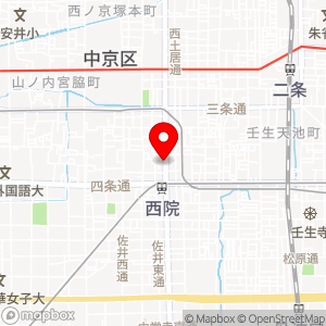 セブンイレブン 西院駅北の地図