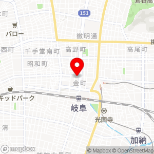 三井のリパーク 岐阜長住町の地図