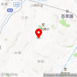 タイムズ 百草団地の地図