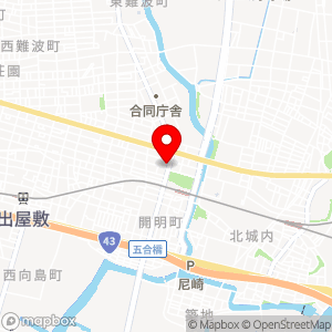 ローソン 阪神尼崎駅北店の地図