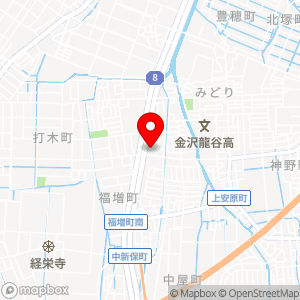 セブン-イレブン 金沢福増町店の地図