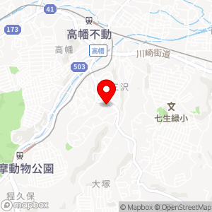 ローソン100 日野高幡台の地図