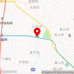 名鉄協商パーキング 川名の地図