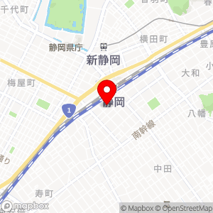 名鉄協商パーキング 静岡南町の地図