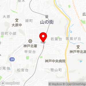 ナビパーク 北鈴蘭台第1の地図