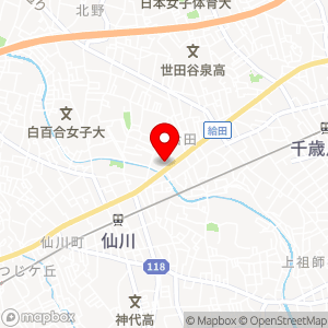 ファミリーマート 調布緑ヶ丘店の地図