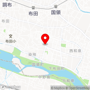 ミニストップ 調布染地店の地図