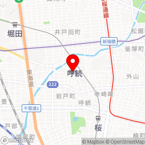名鉄協商パーキング 呼続第2の地図
