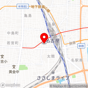 名鉄協商パーキング 椿町第2の地図