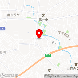 三井のリパーク 三鷹市新川5丁目の地図