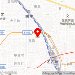 三井のリパーク 亀島1丁目第2の地図