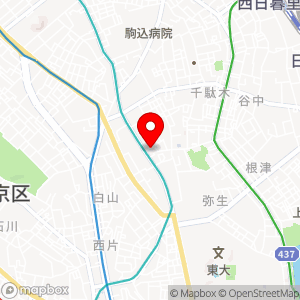 ピエロ 東大前店の地図
