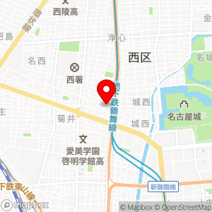 名鉄協商パーキング 浅間町駅北第3の地図
