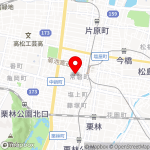 三井のリパーク 高松常磐町2丁目第2の地図