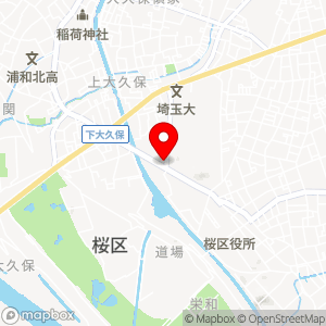 ファミリーマート 埼玉大学南店の地図