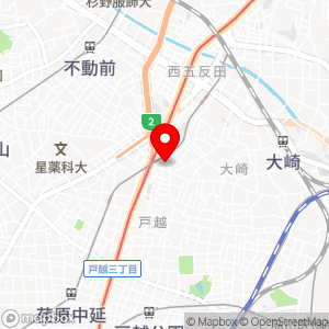 ライフ 大崎百反通店の地図