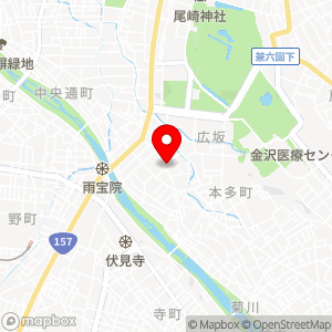 ローソン 金沢タテマチストリート店の地図