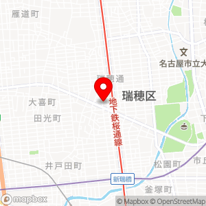 名鉄協商パーキング 瑞穂郵便局北の地図