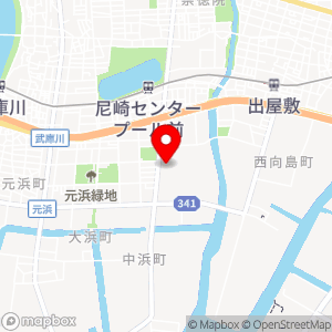 ファミリーマート ALFALINK尼崎/S店の地図