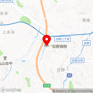 ショウワパーク 野庭町の地図