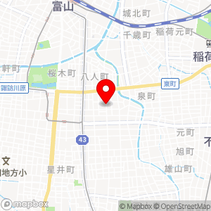 名鉄協商パーキング 富山常盤町の地図