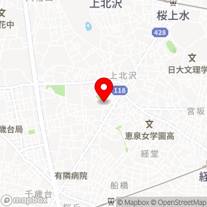 SANパーク 世田谷船橋 1の地図