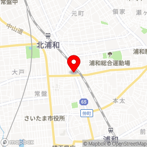 BALUKO 浦和常盤の地図